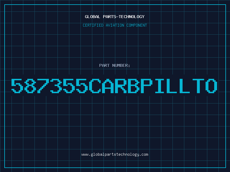 Aviation Part 587355CARBPILLTO