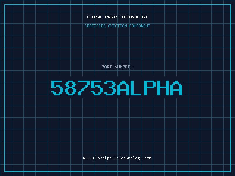 Aviation Part 58753ALPHA