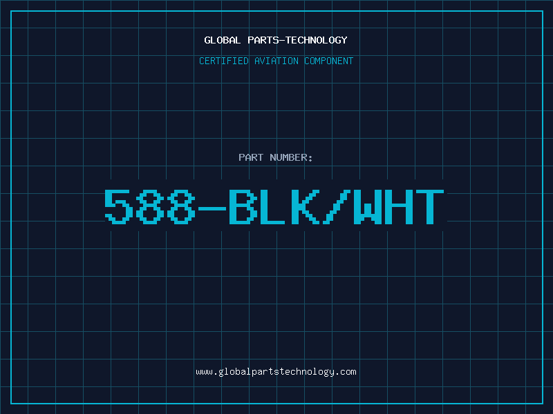 Aviation Part 588-BLK/WHT