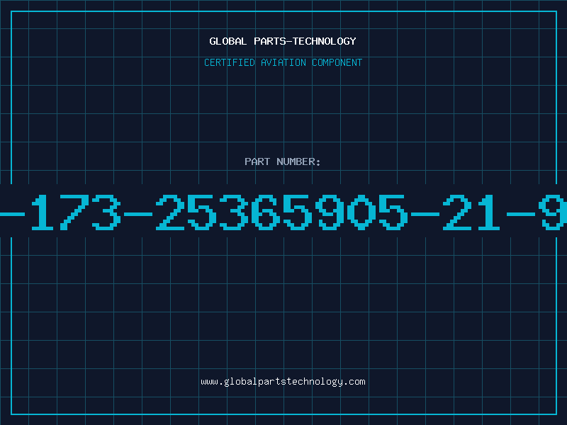 Aviation Part 5895-00-173-25365905-21-908-9872