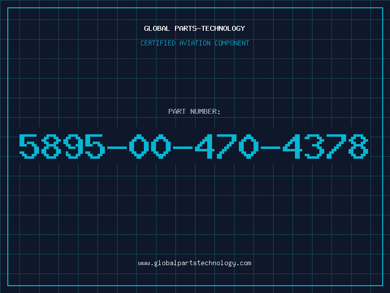 Aviation Part 5895-00-470-4378