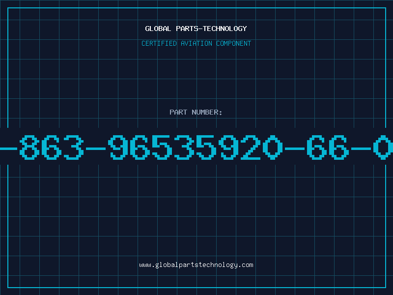 Aviation Part 5895-00-863-96535920-66-011-7878