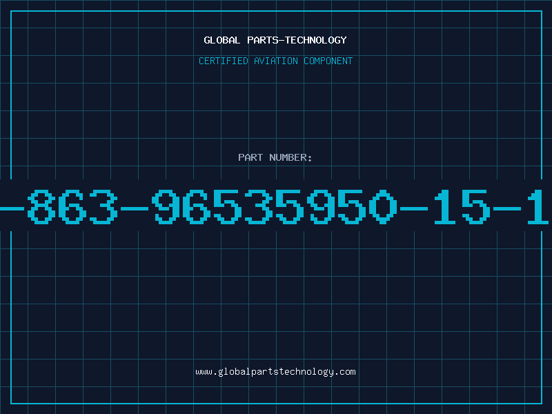 Aviation Part 5895-00-863-96535950-15-129-2862