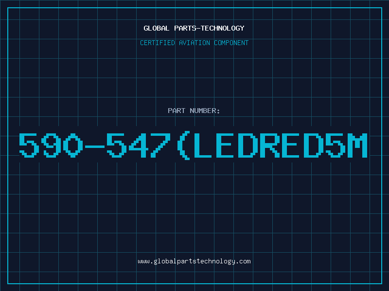 Aviation Part 590-547(LEDRED5M