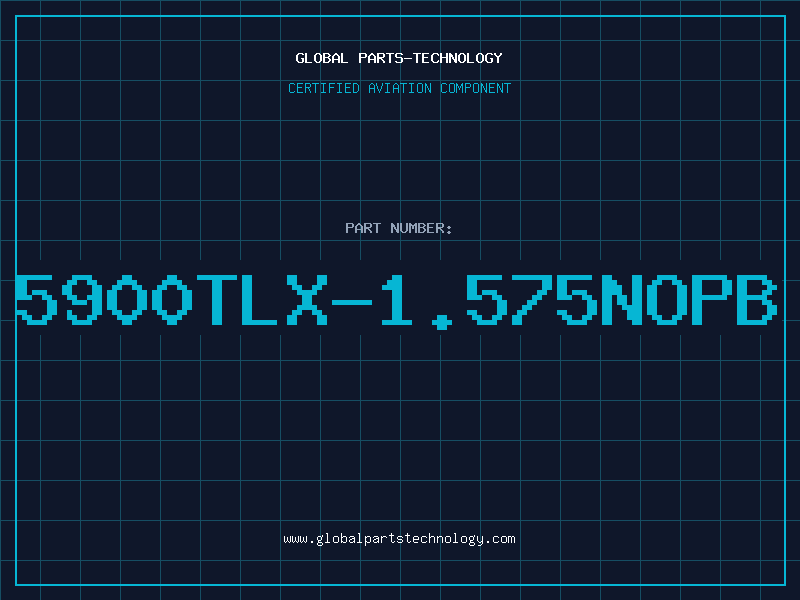 Aviation Part 5900TLX-1.575NOPB