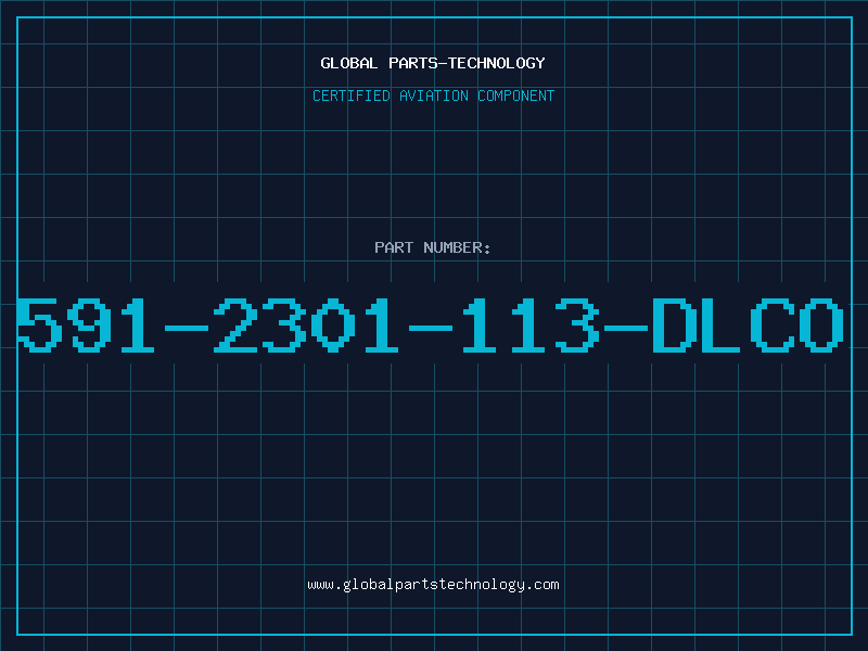 Aviation Part 591-2301-113-DLCO