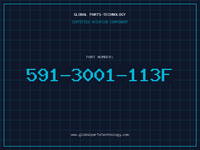 Aviation Part 591-3001-113F
