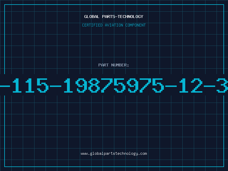 Aviation Part 5910-00-115-19875975-12-315-1295