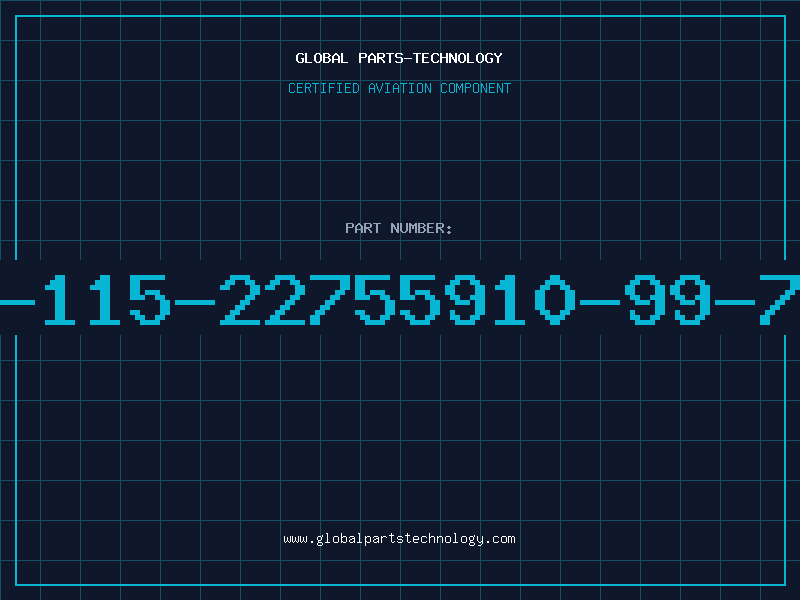 Aviation Part 5910-00-115-22755910-99-772-5013
