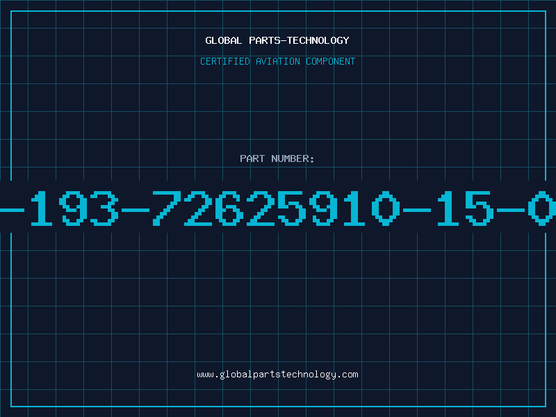 Aviation Part 5910-00-193-72625910-15-053-7952