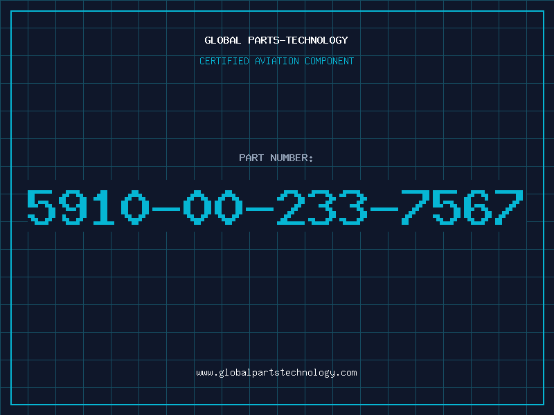 Aviation Part 5910-00-233-7567