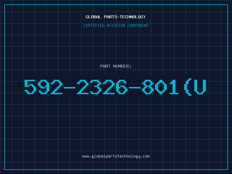 Aviation Part 592-2326-801(U