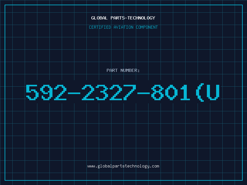 Aviation Part 592-2327-801(U