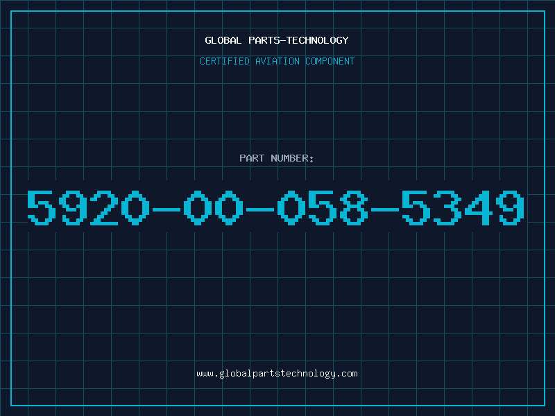 Aviation Part 5920-00-058-5349