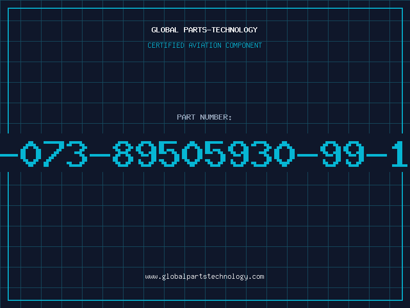 Aviation Part 5920-00-073-89505930-99-142-0935