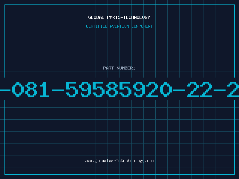 Aviation Part 5920-00-081-59585920-22-284-9355