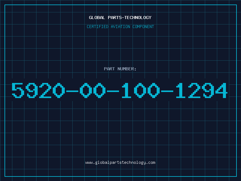 Aviation Part 5920-00-100-1294