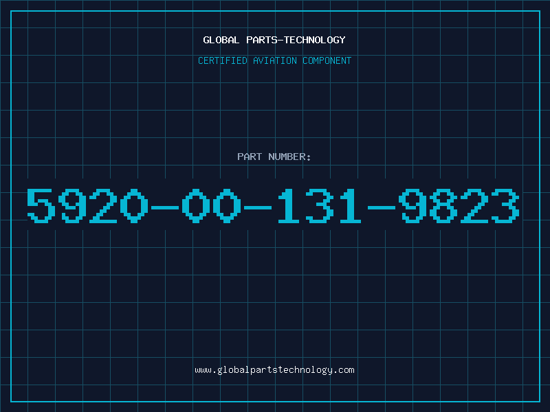 Aviation Part 5920-00-131-9823
