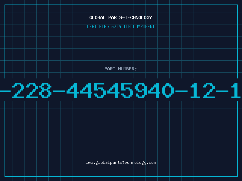 Aviation Part 5920-00-228-44545940-12-139-5254