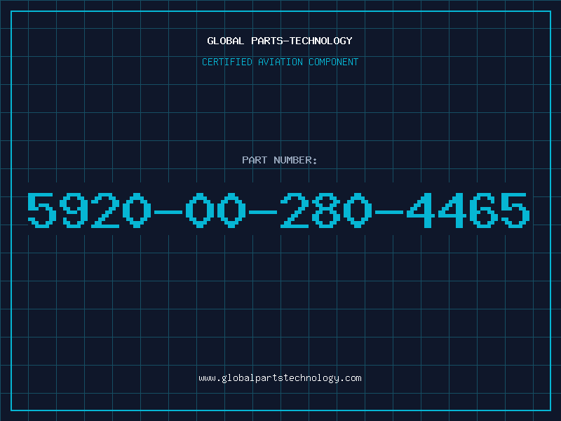 Aviation Part 5920-00-280-4465