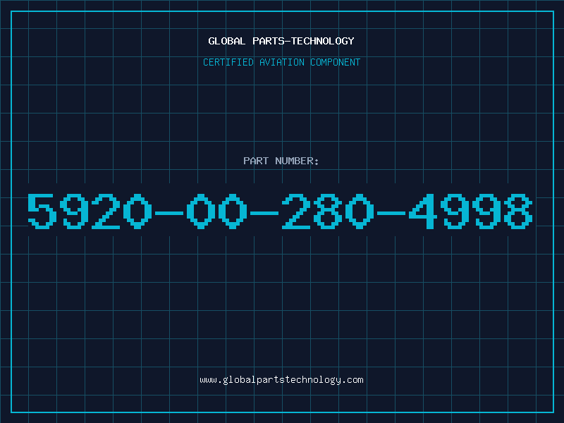 Aviation Part 5920-00-280-4998