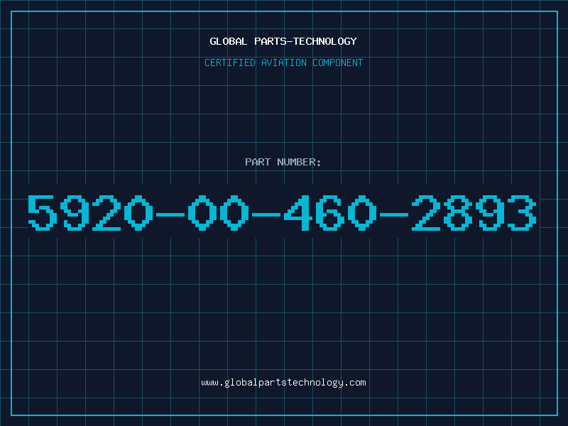 Aviation Part 5920-00-460-2893