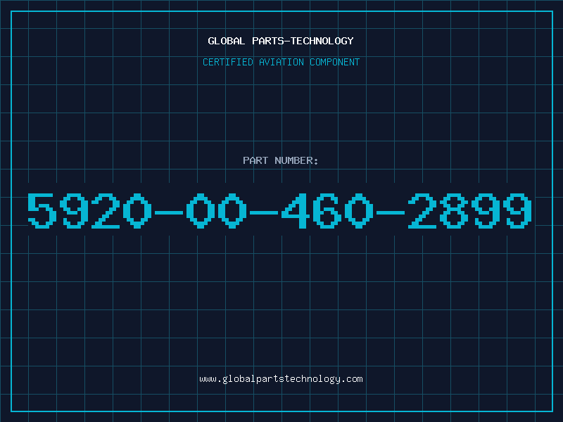 Aviation Part 5920-00-460-2899