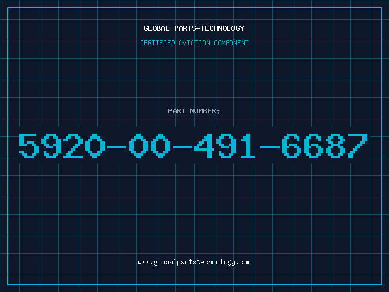 Aviation Part 5920-00-491-6687