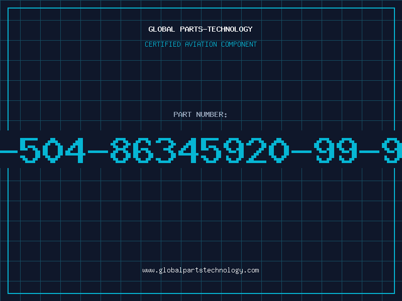 Aviation Part 5920-00-504-86345920-99-909-5783
