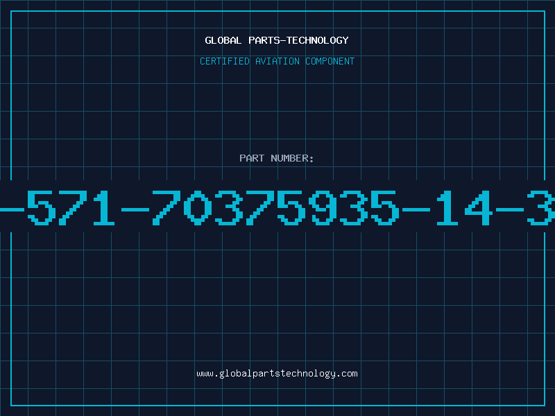 Aviation Part 5920-00-571-70375935-14-332-0960