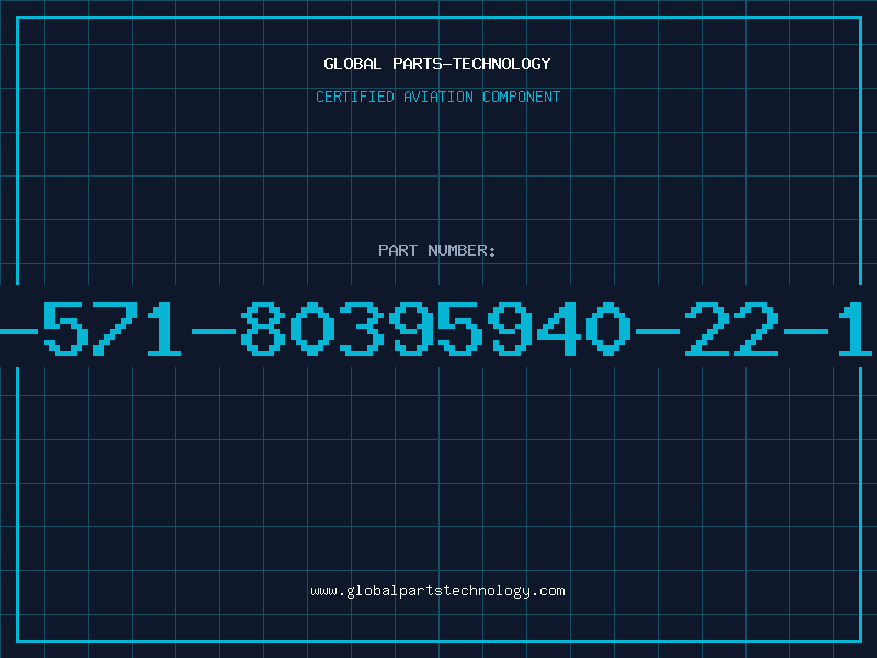 Aviation Part 5920-00-571-80395940-22-124-0418