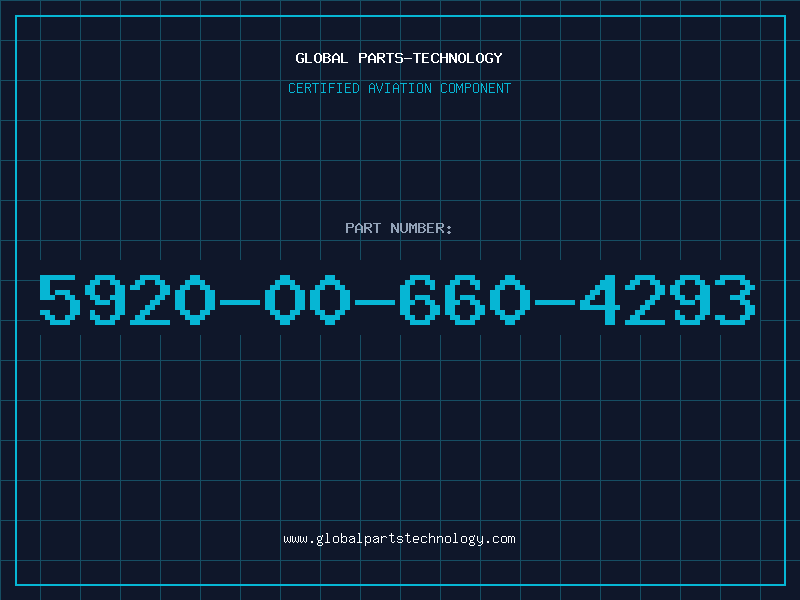 Aviation Part 5920-00-660-4293