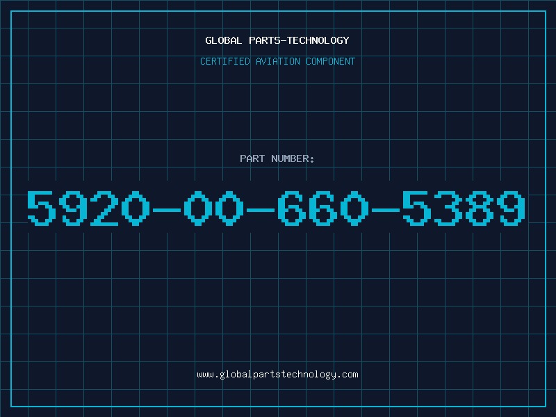 Aviation Part 5920-00-660-5389
