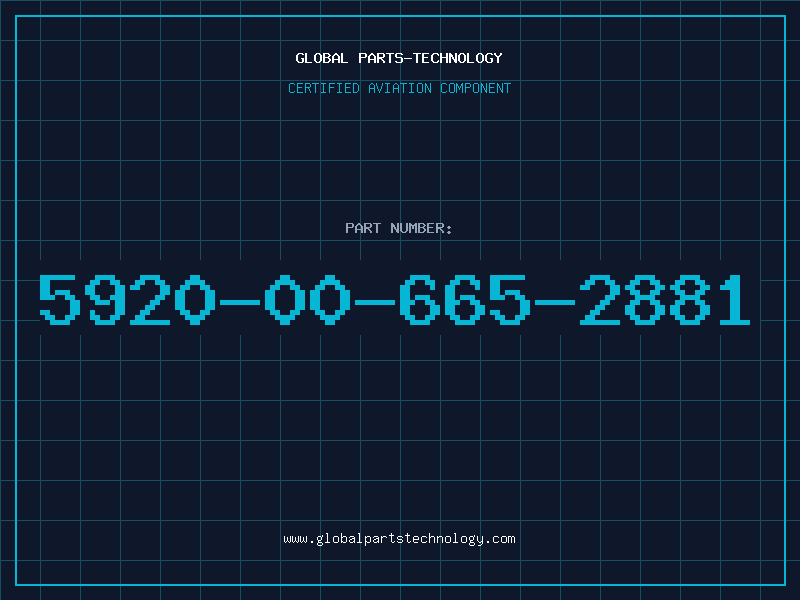 Aviation Part 5920-00-665-2881