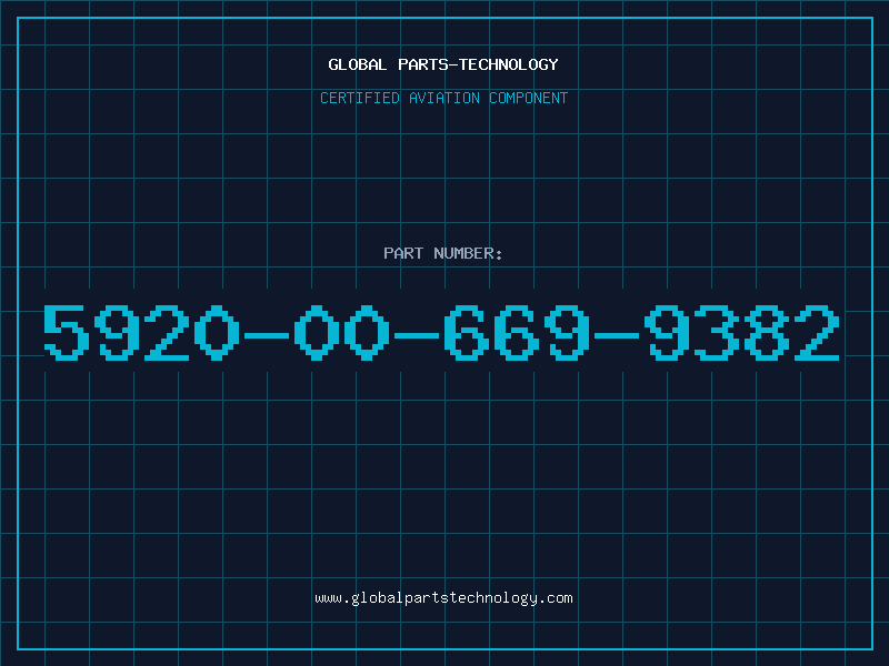 Aviation Part 5920-00-669-9382