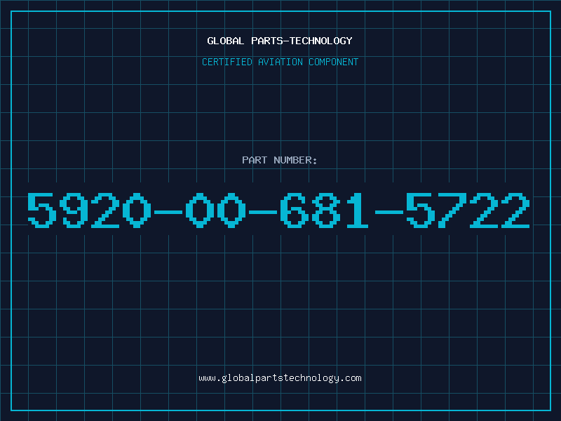 Aviation Part 5920-00-681-5722