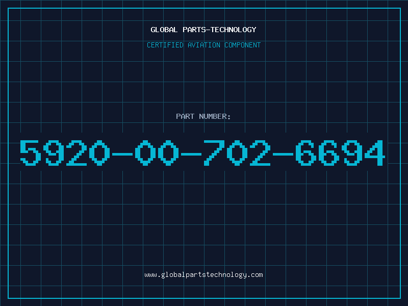 Aviation Part 5920-00-702-6694