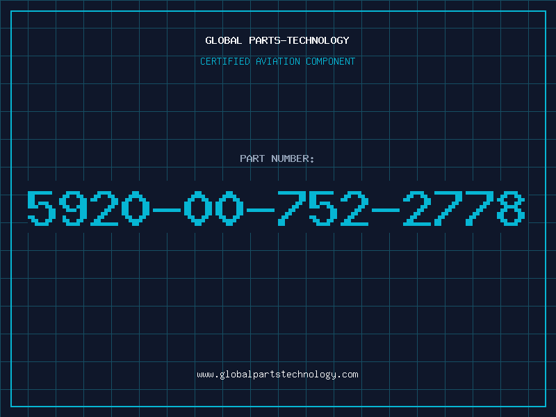 Aviation Part 5920-00-752-2778