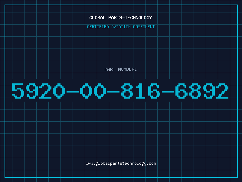 Aviation Part 5920-00-816-6892