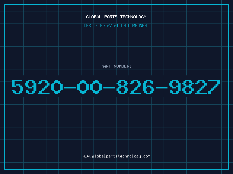 Aviation Part 5920-00-826-9827