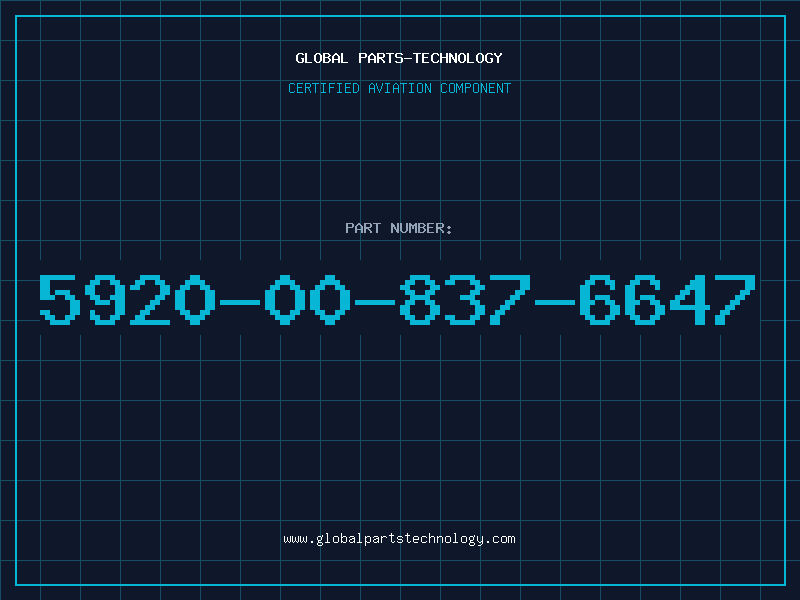 Aviation Part 5920-00-837-6647
