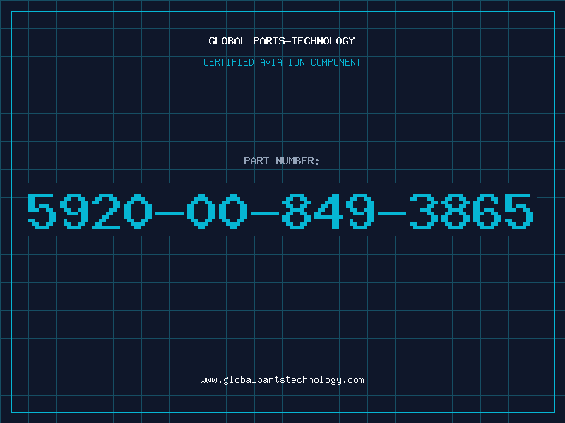 Aviation Part 5920-00-849-3865