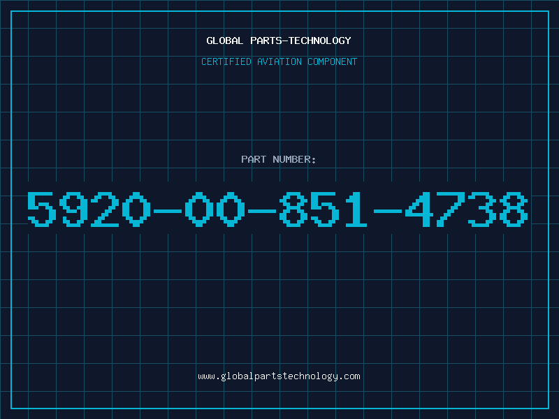 Aviation Part 5920-00-851-4738