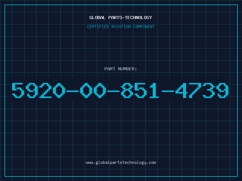 Aviation Part 5920-00-851-4739