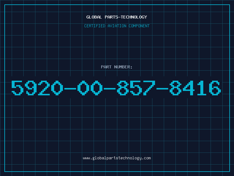 Aviation Part 5920-00-857-8416