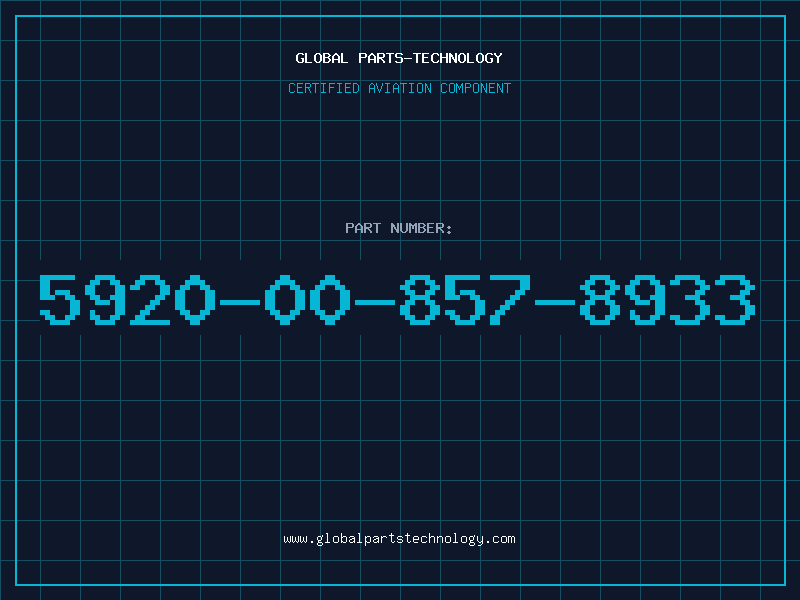 Aviation Part 5920-00-857-8933
