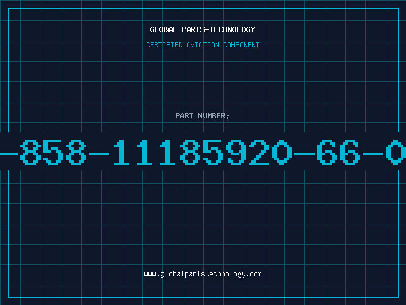 Aviation Part 5920-00-858-11185920-66-028-4816