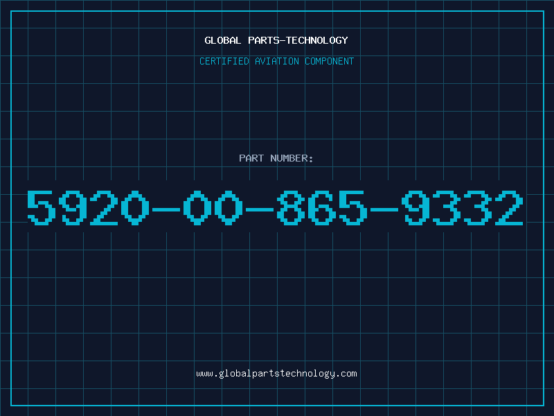 Aviation Part 5920-00-865-9332