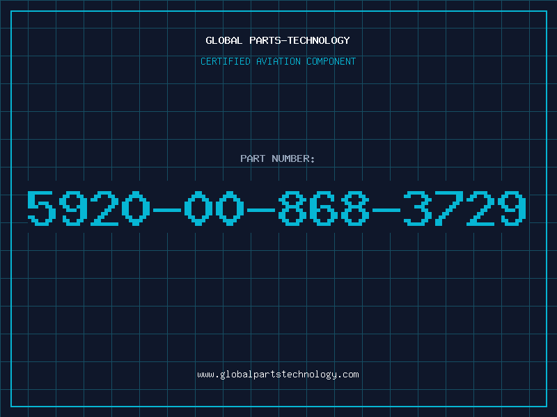 Aviation Part 5920-00-868-3729