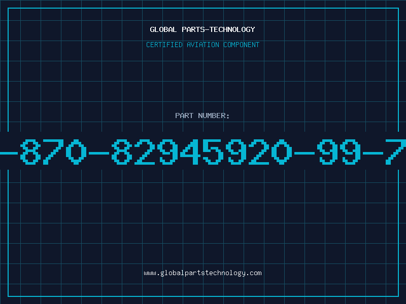Aviation Part 5920-00-870-82945920-99-747-3938
